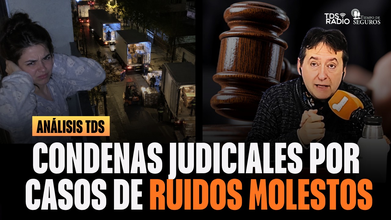 Un nuevo capítulo de este segmento siempre elogiado en el que abordamos casos del día a día y su cobertura (¿o no hay seguro?). En esta ocasión varias condenas judiciales por casos de ruidos molestos.